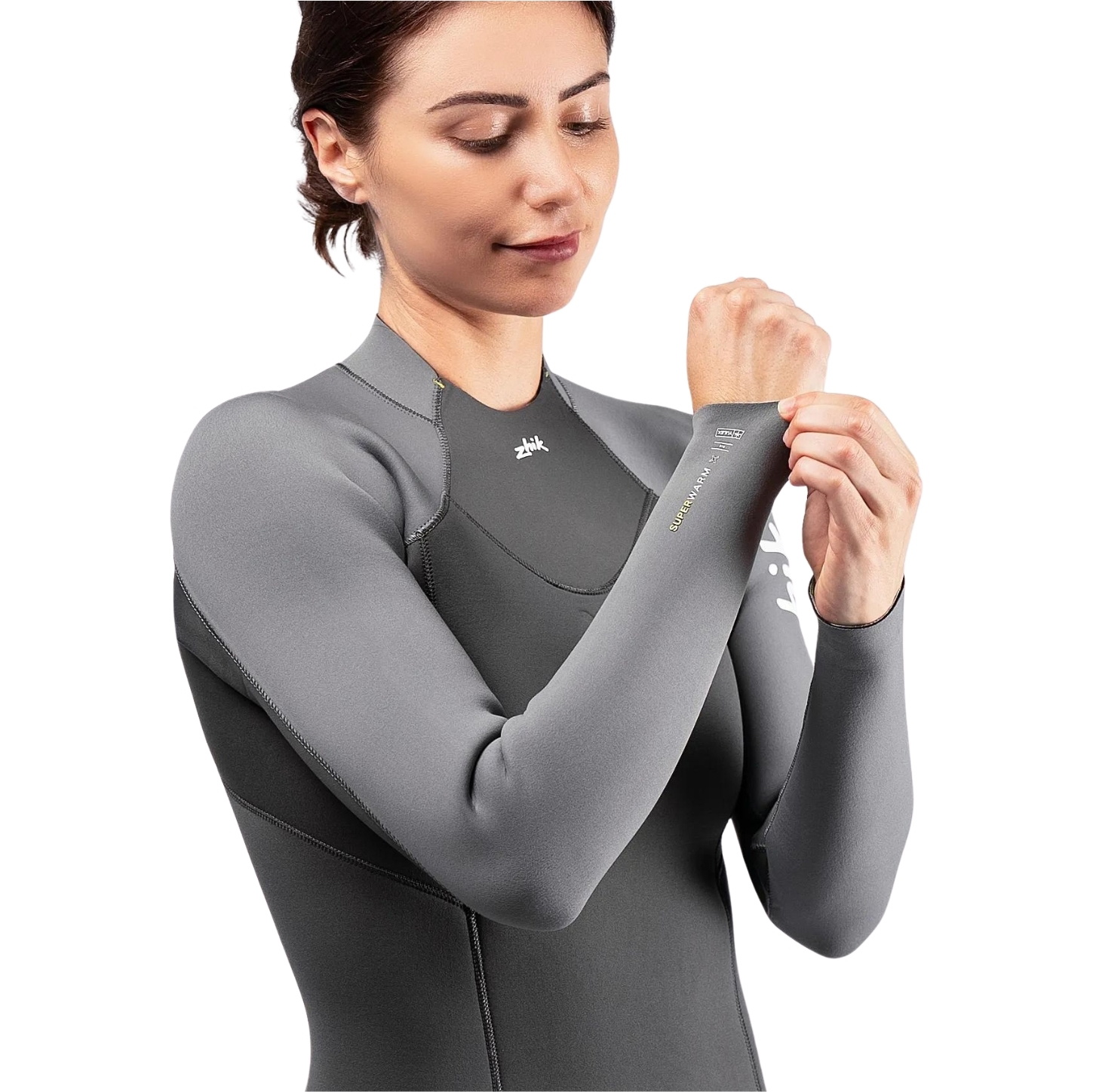 2026 Zhik Womens Superwarm X Neopren Våddragt Top DTP-1180-GRY - Grey